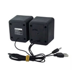 Kisonli V310 Multimedia Computer Speaker System Easy to Use Speakers For TV, Laptop, Computer Speakers USB
