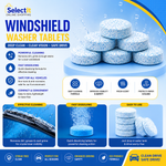 10Pcs Car Windshield Washer Cleaner Tablets | SelectIt Online Shopping