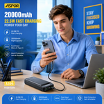 20000mAh 22.5W Fast Charging Power Bank