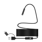 3 In 1 Type C Micro USB USB Endoscope Camera 3.5M HD Waterproof Inspection Camera with LED Lights