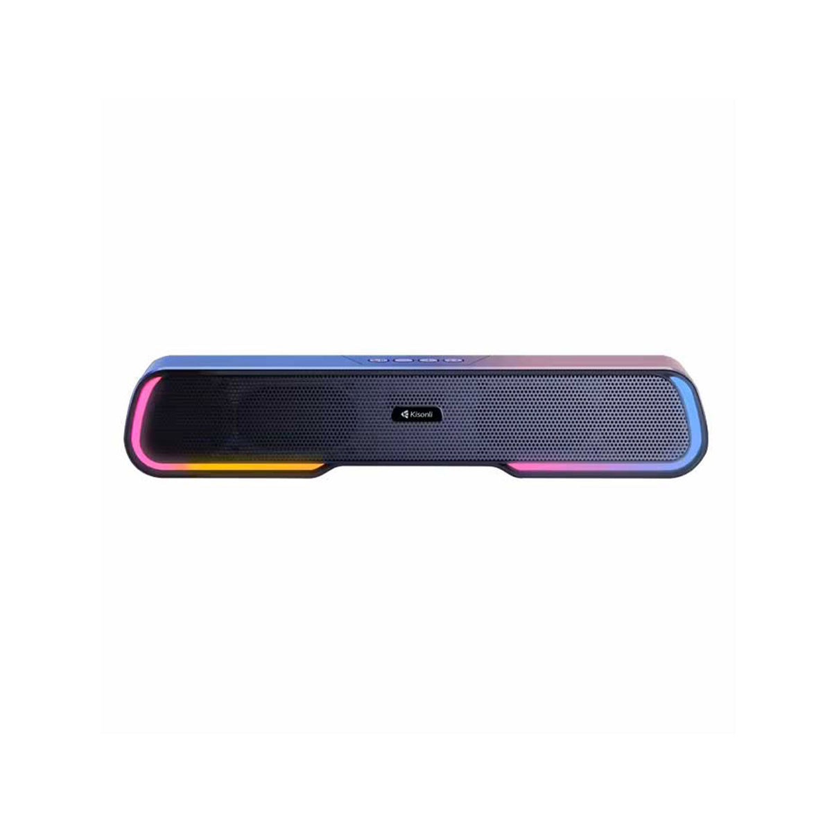 Kisonli LED-913 Sound Bar Bluetooth Gaming Colorful Light Speaker With RGB Light
