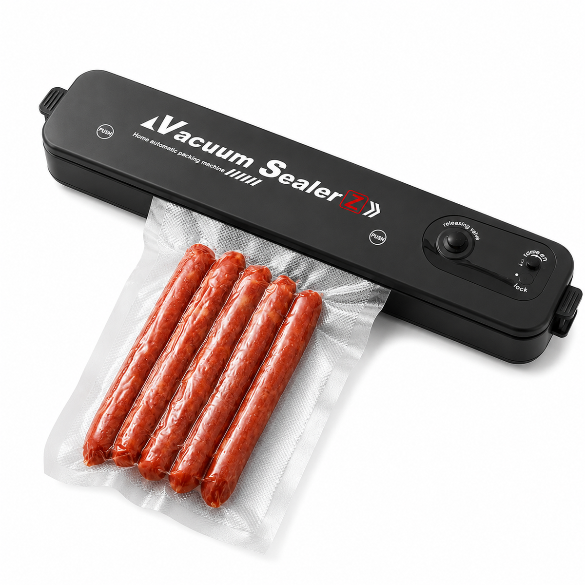 Vacuum Sealer Hand Pump Food Storage Set | Reusable Vacuum Bags Kitchen Food Saver (ZKFK-001)