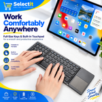 B033 portable foldable Bluetooth keyboard with touchpad
