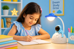 Creative Astronaut Night Light with USB rechargeable LED lighting