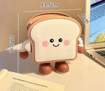 Multi shape pen holder with cute cartoon bread and biscuit design organizing pens and desk accessories