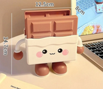 Multi shape pen holder with cute cartoon bread and biscuit design for desk organization