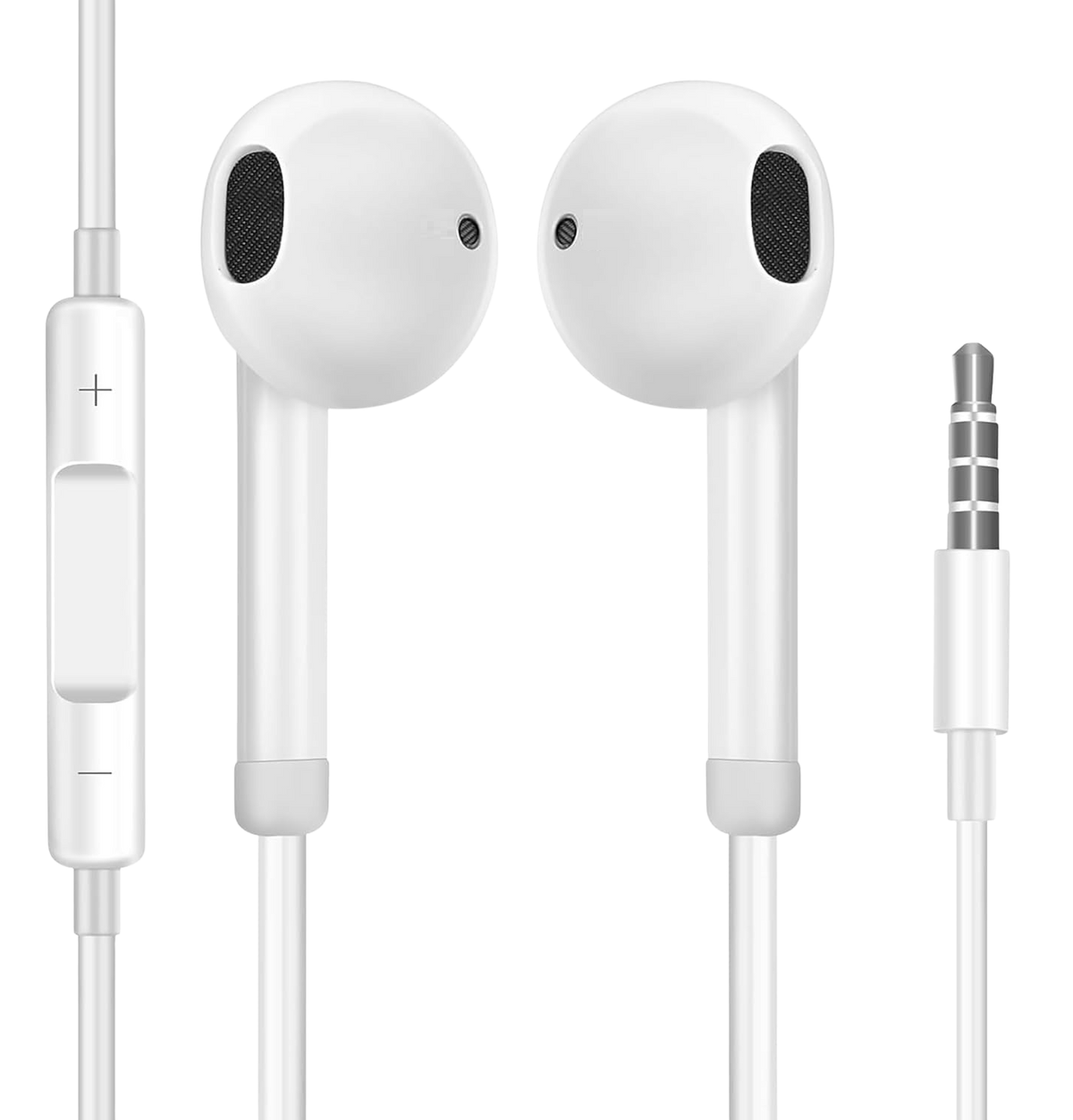 GIONEE original wired earphones with mic 3.5mm stereo bass headset for Android gaming music and calls with comfortable in-ear design