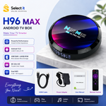 H96 Max Android 13.0 Smart TV Box 4GB RAM 64GB Storage
