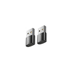 Joyroom S-H152 USB male to Type-C female adapter 2-piece set in black