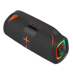 Kisonli K12 20W Wireless Bluetooth Speaker with RGB Lights USB TF AUX
