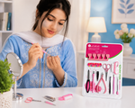 Manicure & Pedicure Nail Care Kit | Professional Nail Clippers Cuticle Grooming Tool Set
