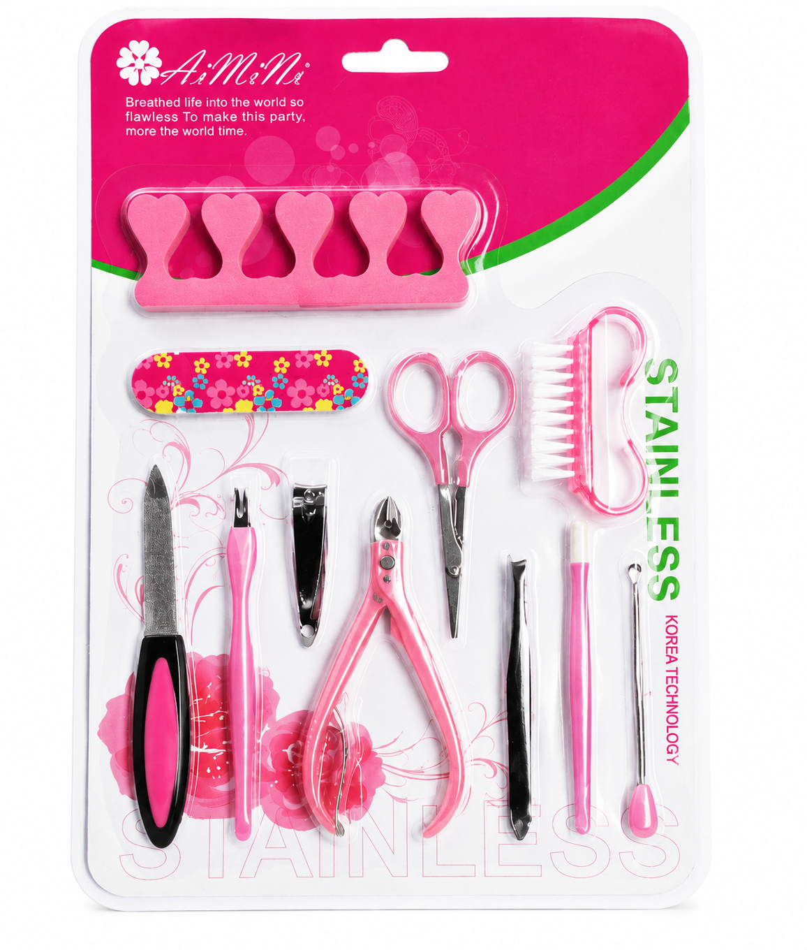 Professional Nail Clippers Cuticle Grooming Tool Set