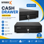 Speed-X 7 Bill 4 Coin Cash Drawer With RJ11