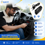 USB Bluetooth Music Receiver Wireless Audio Adapter for Car and Home Stereo