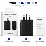 Samsung 45W PD PPS Super Fast Charger UK Pin – Super Fast Charging 2.0 for Galaxy S25, S24, S23 & USB-C Devices