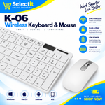 Wireless keyboard and mouse combo for laptop computer