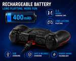 X3 Rechargeable Wireless Gamepad Package Contents