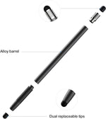 JOYROOM JR-DR01 Dual Tips Passive Stylus Pen Black for Phones and Tablets