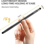 JOYROOM JR-DR01 Dual Tips Passive Stylus Pen Black for Phones and Tablets