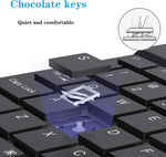 KM908 wireless keyboard and mouse combo with slim USB plug and play design for laptop desktop and tablet use
