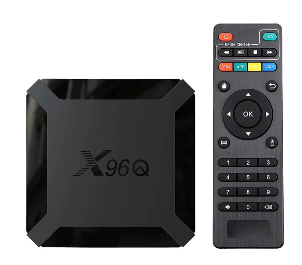 X96Q Mini Smart Android TV Box 2GB RAM 16GB ROM with 4K 60FPS Android 10 WiFi streaming media player