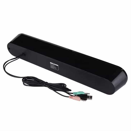 Kisonli I-580 Plus Home Theater USB Soundbar Speaker System With Headset And Microphone Jack
