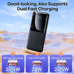 Remax RPP-622 10000mAh 20W PD + 22.5W QC High Quality Fast Charging Power Bank Black