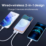 Joyroom JR-W020 20W Magnetic Wireless Power Bank 10000mAh | Black & White