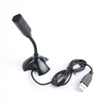 USB Mini Stand Microphone for PC & Mac – Plug & Play Noise Reduction Mic
