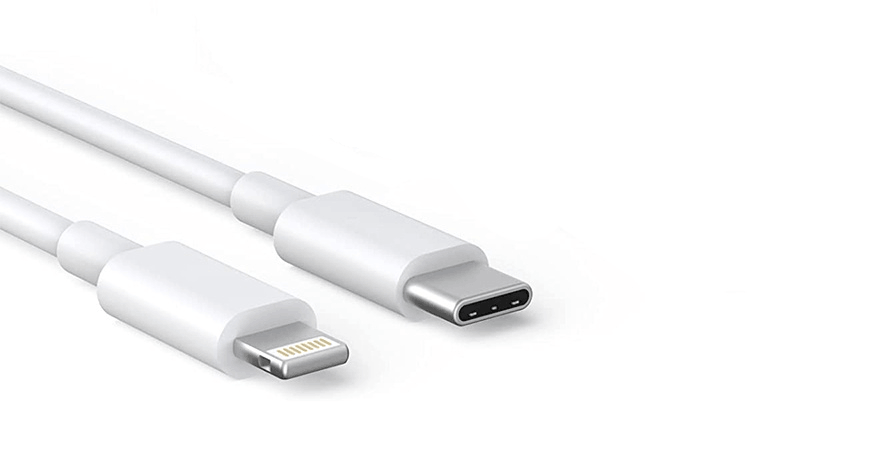20W PD Fast Charger with USB-C to Lightning Cable for iPhone 14, iPad and AirPods