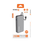 Speed-X SP-S285 22.5W 20000mAh Super Fast Charging Power Bank