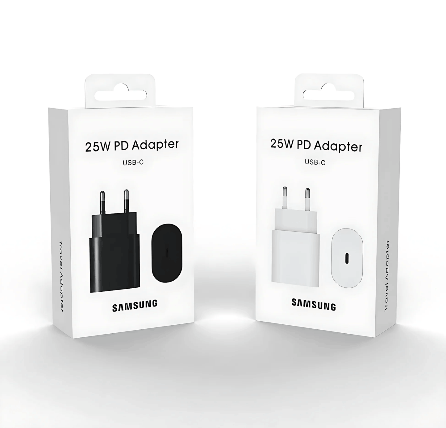 Original Samsung 25W PD Super Fast Charger EU Pin USB-C Adapter for Galaxy S24 S23 S22 and Samsung Type-C devices