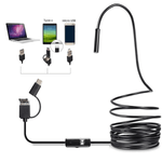3 In 1 Type C Micro USB USB Endoscope Camera 3.5M HD Waterproof Inspection Camera with LED Lights