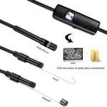 3 In 1 Type C Micro USB USB Endoscope Camera 3.5M HD Waterproof Inspection Camera with LED Lights
