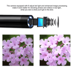 3 In 1 Type C Micro USB USB Endoscope Camera 3.5M HD Waterproof Inspection Camera with LED Lights