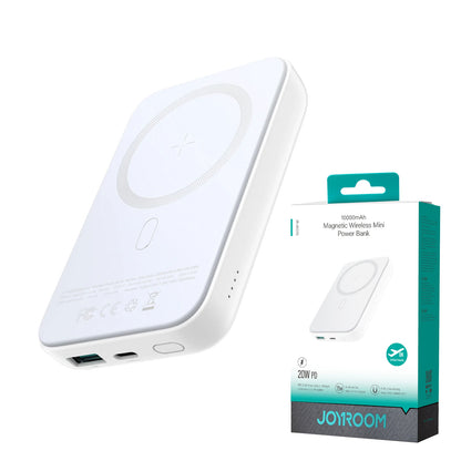 Joyroom JR-W020 20W Magnetic Wireless Power Bank 10000mAh | Black & White
