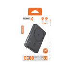 Speed-X SP-WP40 10000mAh Magnetic Wireless Power Bank | 20W PD Fast Charging Power Bank