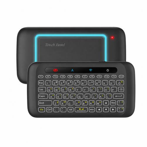 Wireless Keyboard & Mouse Combo | H20 Backlit Air Mouse Touchpad + XTRIKE ME GW-116 2.4GHz Wireless Mouse