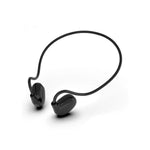 Pro Air Neck Hanging Wireless Bluetooth Earphones with HD Mic & Long Battery Life - White / Black
