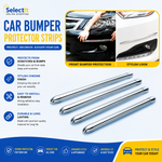 4Pcs Car Door Protector Anti-Scratch Strips Silver | SelectIt Online Shopping