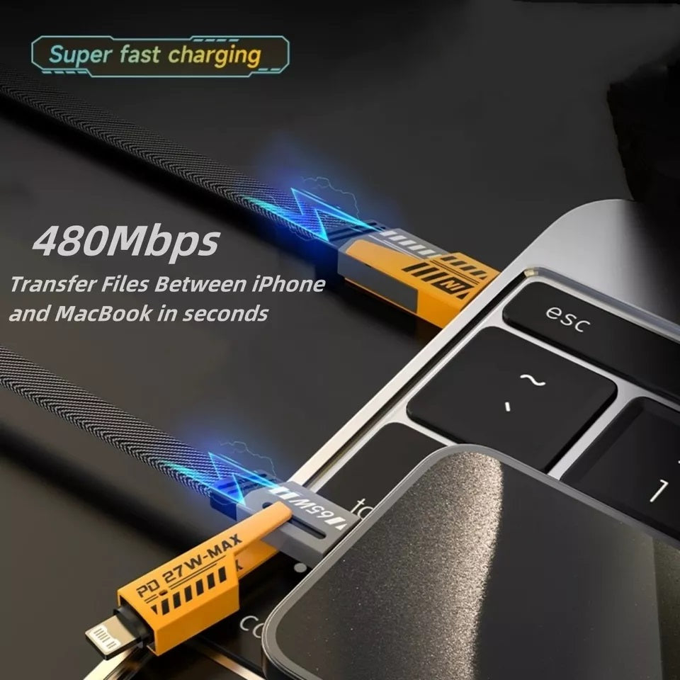 4 in 1 Charging Cable, Multi USB Charging Cable