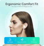 GIONEE Type C Earphones wired handsfree with mic and deep bass for Android devices