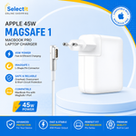 Apple 45W MagSafe 1 L-Shape MacBook Air Laptop Charger with Magnetic Connector