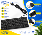 Compact Flying Fox 726 Keyboard for PC and Laptop