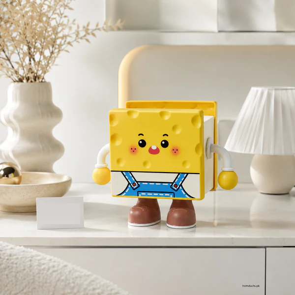 Multi Shape Pen holder - Cute Cartoon Bread & Biscuit Pen Holder Organizer for Desk