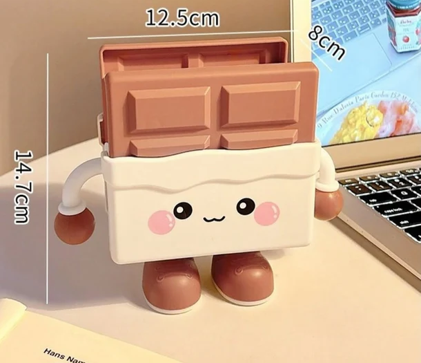 Multi Shape Pen holder - Cute Cartoon Bread & Biscuit Pen Holder Organizer for Desk
