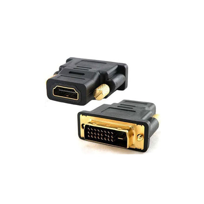 DVI 24+1 male to HDMI female adapter