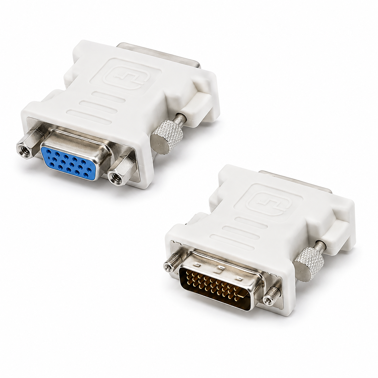 DVI to VGA adapter for compatible computer displays