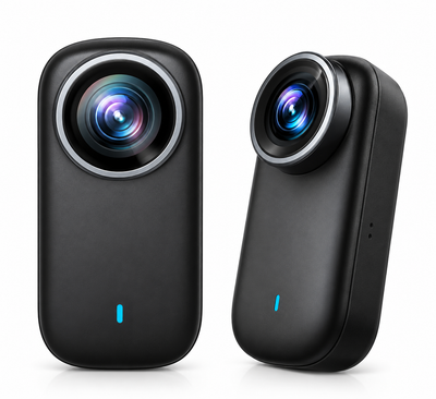 M11 4K Stabilization Action Camera – WiFi EIS Body Camera with IP65 Water Resistance