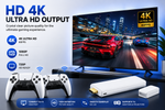 Dual Wireless Controllers for M15 Retro Game Console